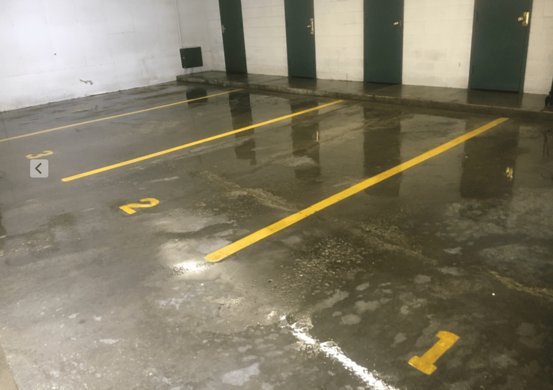 Parking Garage Concrete Chicago After